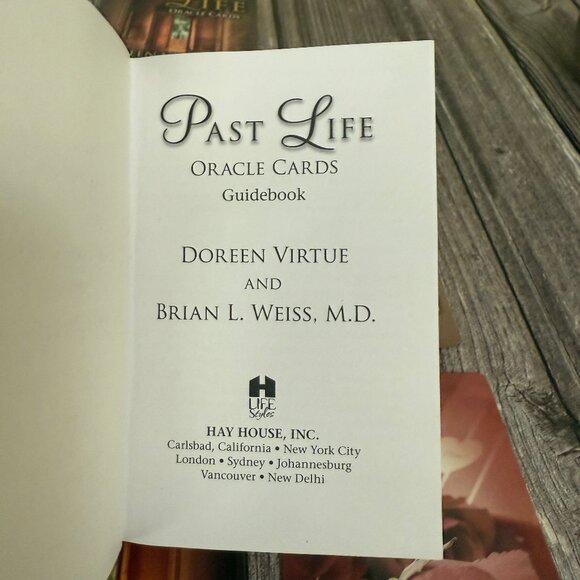 PAST LIFE Oracle Cards 44-Card Deck and Guidebook by Virtue & Weiss - Picture 7 of 7